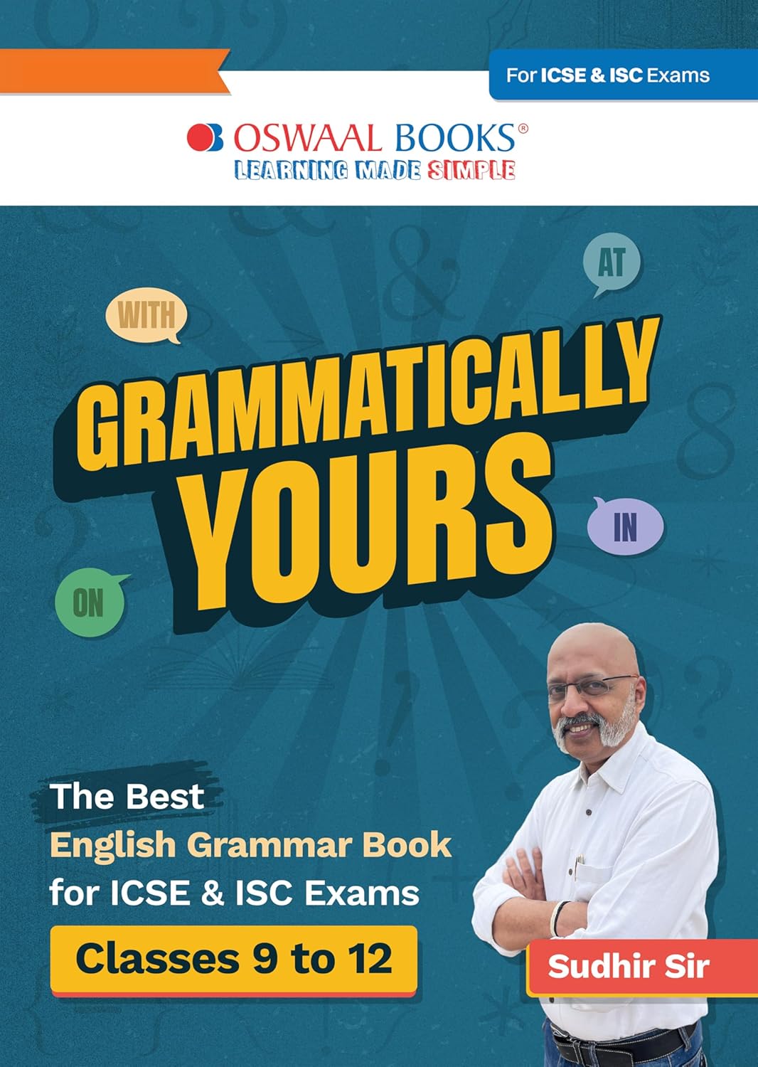 The Best English Grammar Book for ICSE & ISC students by Sudhir Sir